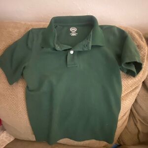 Wonder Nation Forest Green Kids Polo